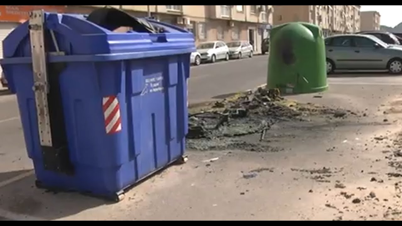 Queman contenedores en Nueva Cartagena