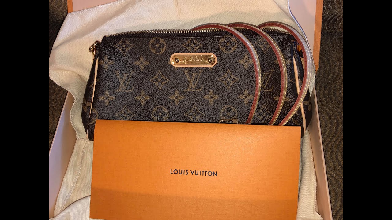 Louis Vuitton Monogram Eva Unboxing + Favorite MM Comparison & What Fits Inside