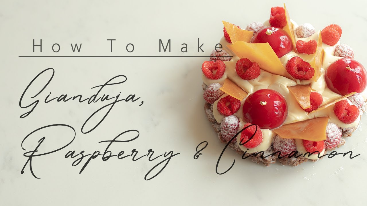 Raspberry Cinnamon Sable Breton Entremet I 라즈베리 시나몬 사브레 브루통 앙트레메 I On The Table