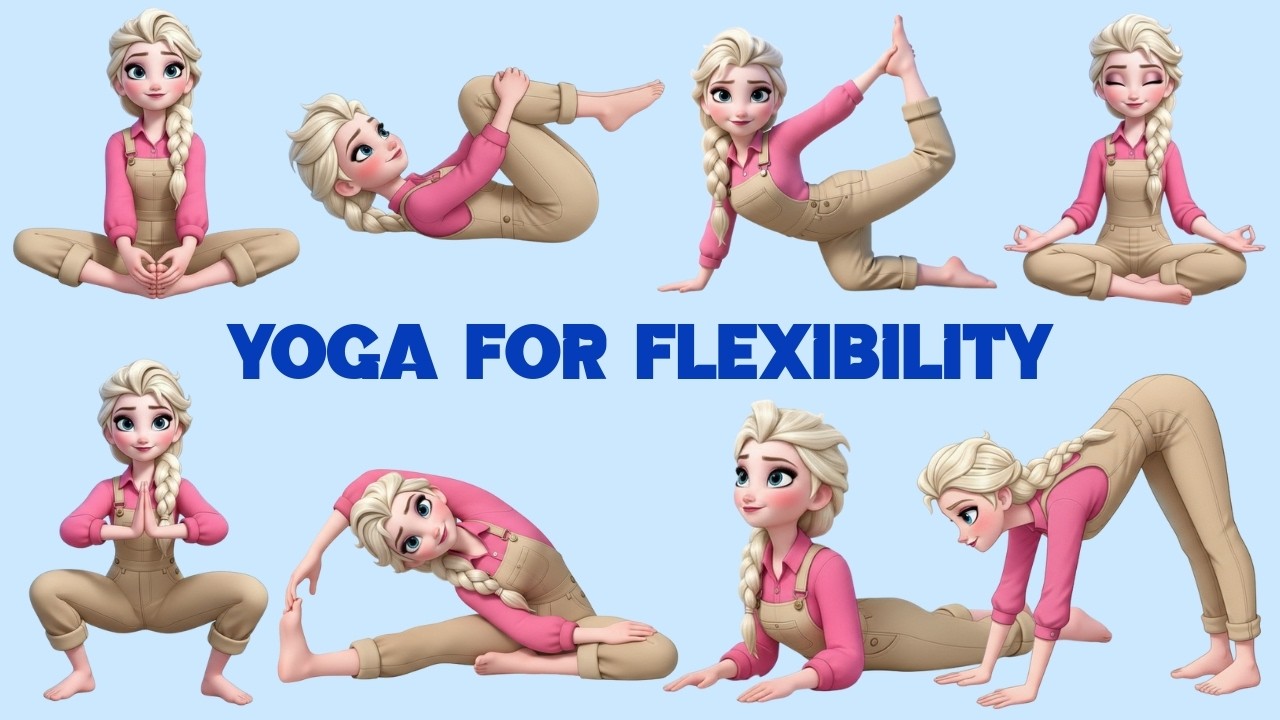 Yoga for Flexibility | Yoga for Kids | Improve Posture | Sunny Rainbow Yoga