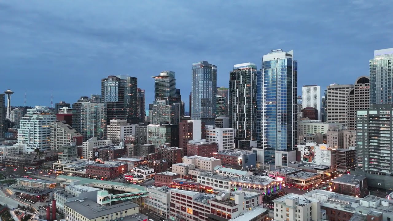 USA: Seattle, Washington #seattle #seattleseahawks #drone