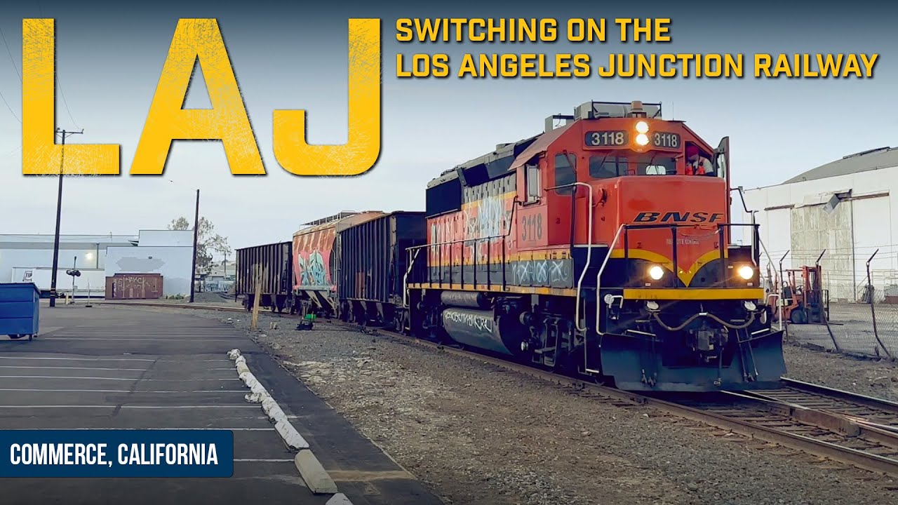 Rebuilt GP50 Working on the LA Junction Railway
