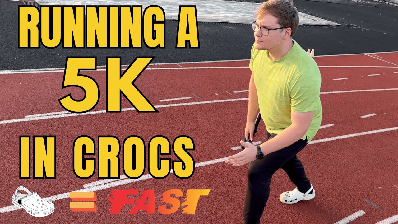 I used CROCS in Sport Mode to Literally Run Faster