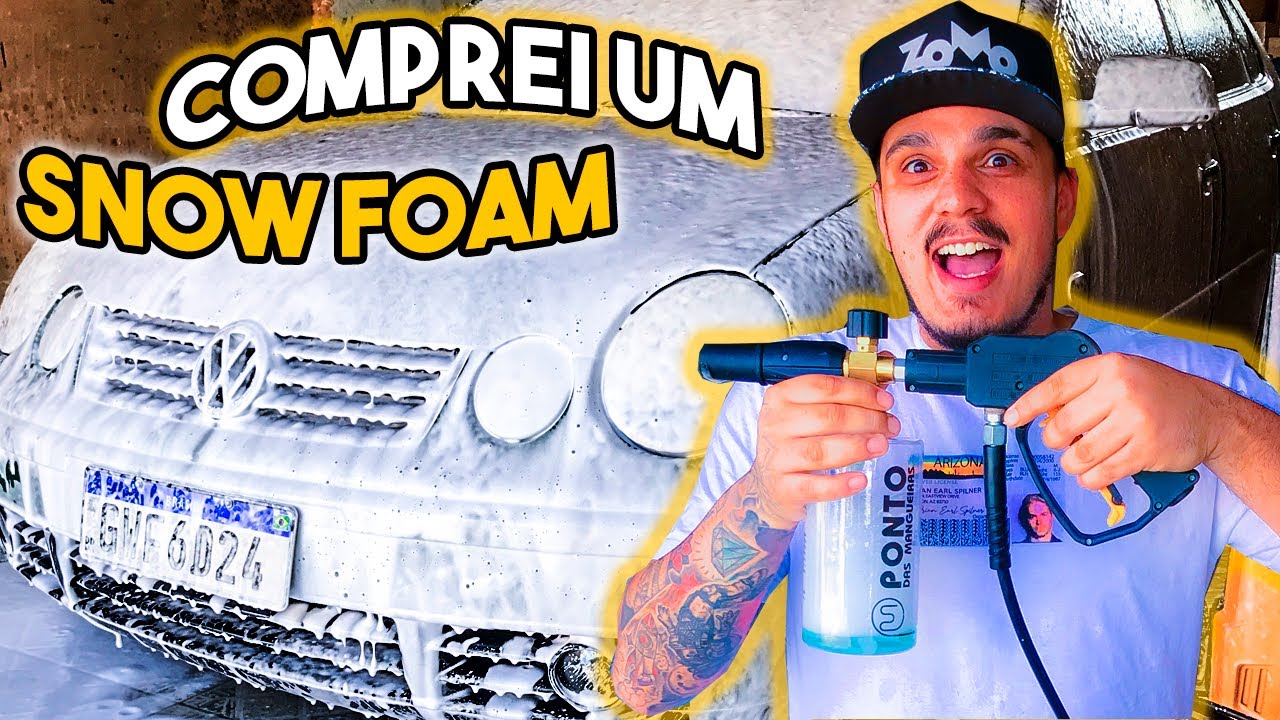 SNOW FOAM DA PONTO DAS MANGUEIRAS É BOM? COMPREI E TESTEI