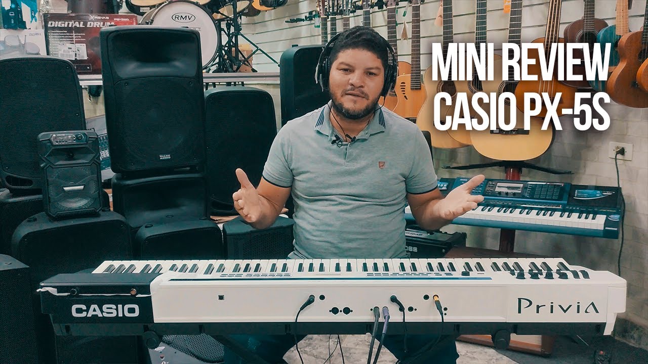 CASIO PRIVIA PX-5S | MINI REVIEW E PRINCIPAIS FUNÇÕES