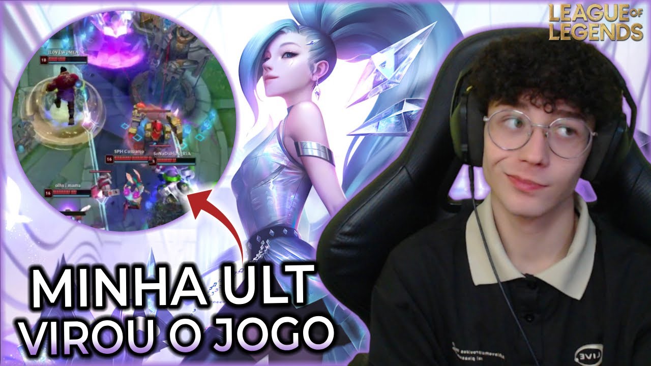 TESTEI SERAPHINE AP PÓS BUFF E BATE PAPO!- League Of Legends