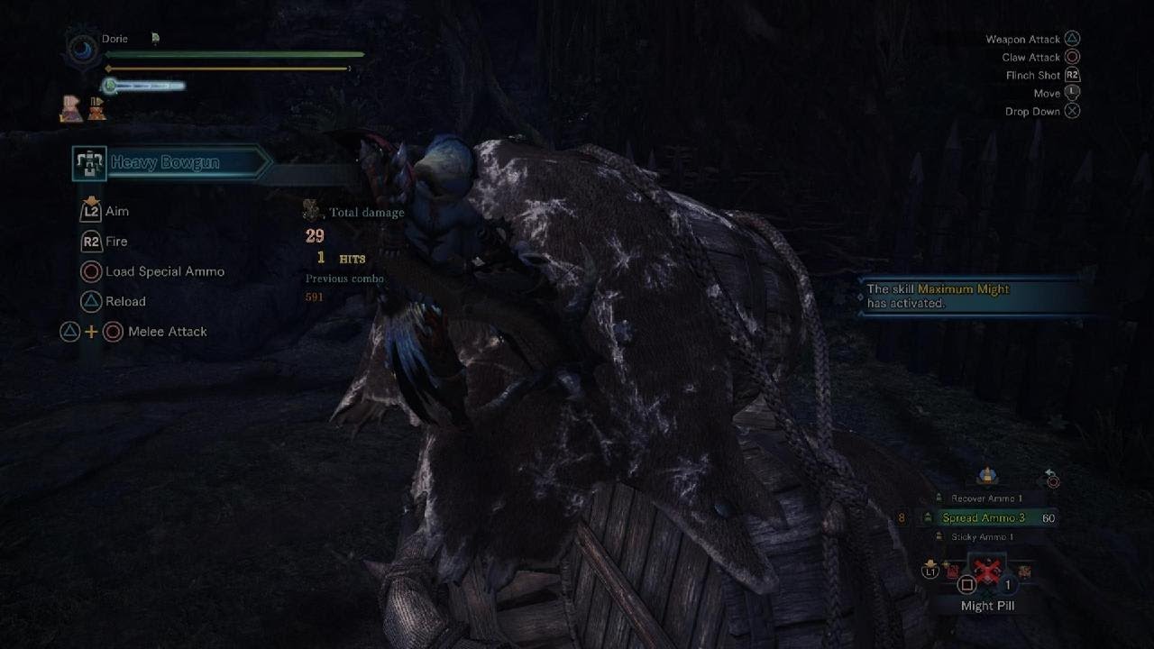 Monster Hunter World: Iceborne_STRONGEST HBG SPREAD 3 BUILD