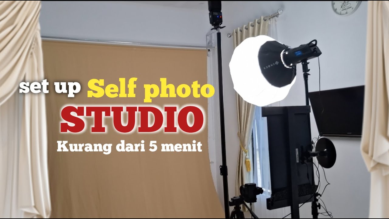 Set up SELF PHOTO STUDIO