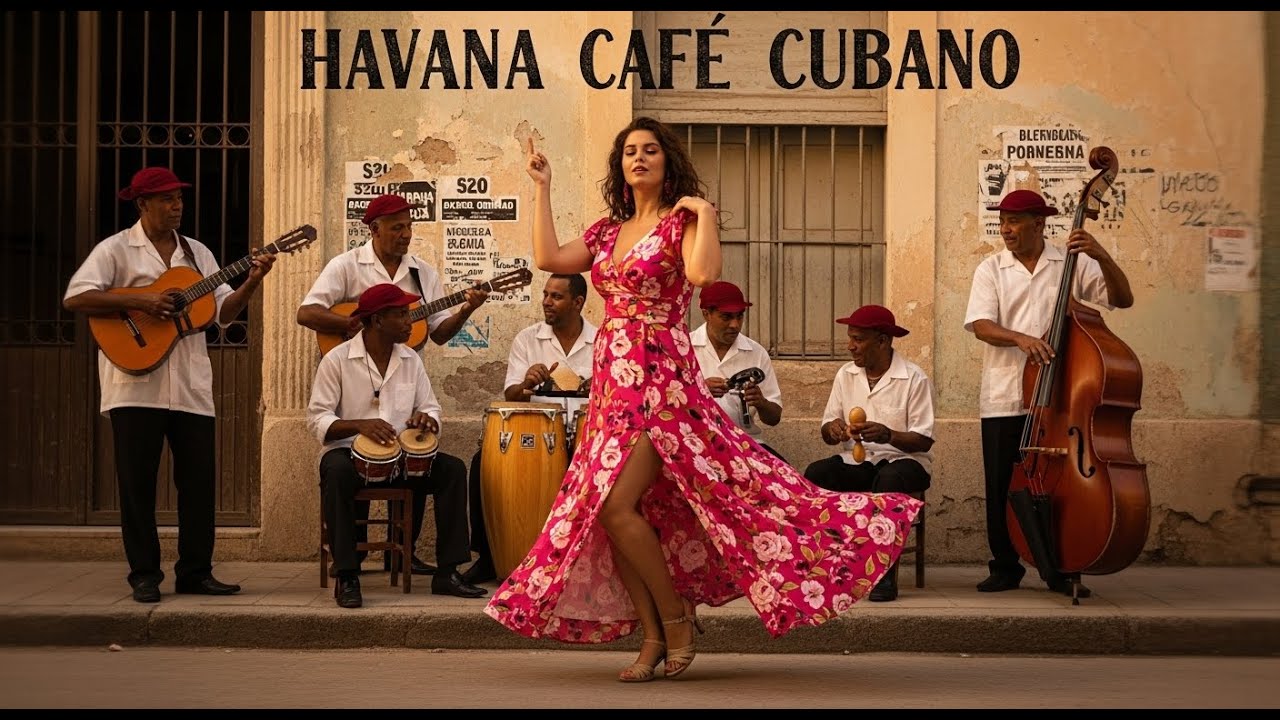 Café Cubano Music 🎷: Old Havana Charm & Vintage Café Jazz Flow • mix84