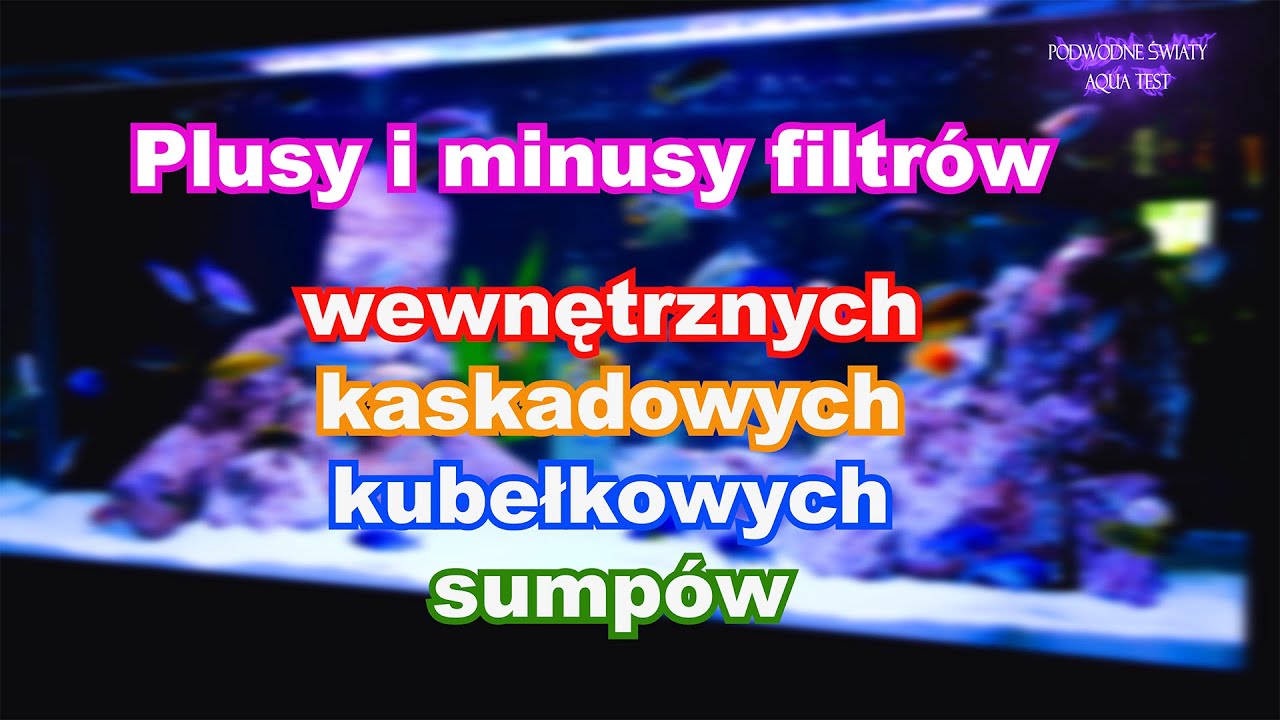 Plusy i minusy filtrów wewnętrznych, kaskadowych, kubełkowych, sumpów