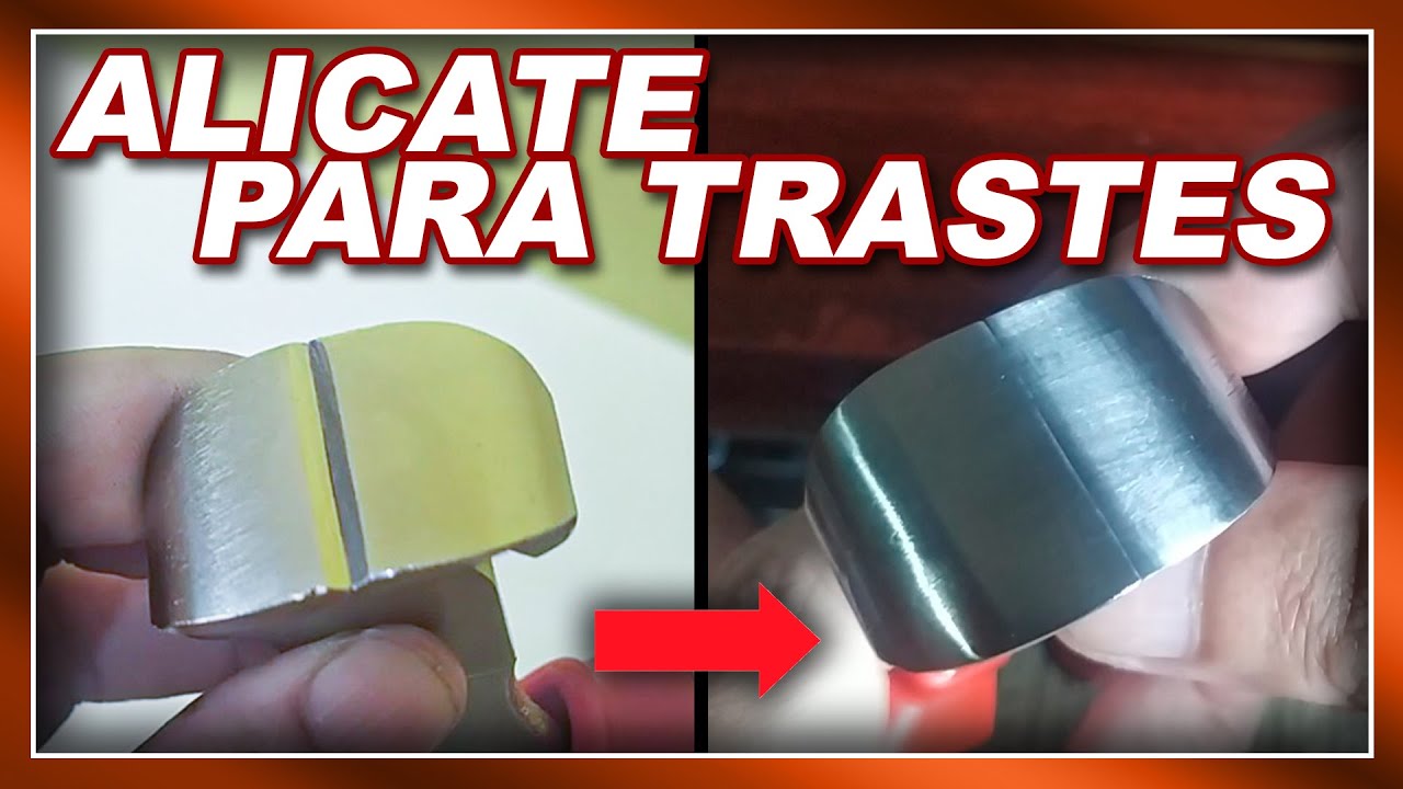 FIZ UM ALICATE PARA TRASTES - (LUTHIERIA CASEIRA, TROCA DE TRASTES LUTHIER)