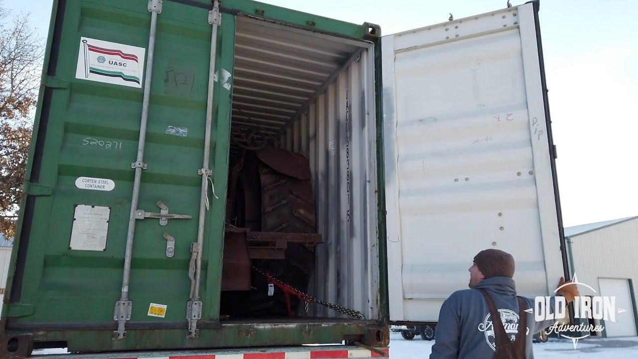 Unloading Rare Antique Tractor From Australia Caused International Controversy IHC 20HP Type D Titan