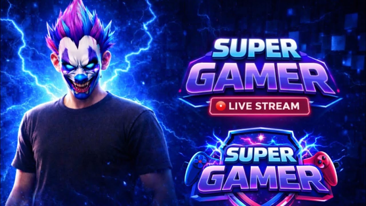 super Gamer is live#lets go for random #fflive