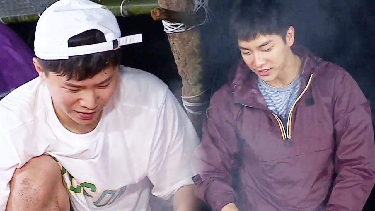 육성재, 이승기 앞 정글 有 경험자 자신감 ‘불 피우기 성공’ @집사부일체 39회 20181007