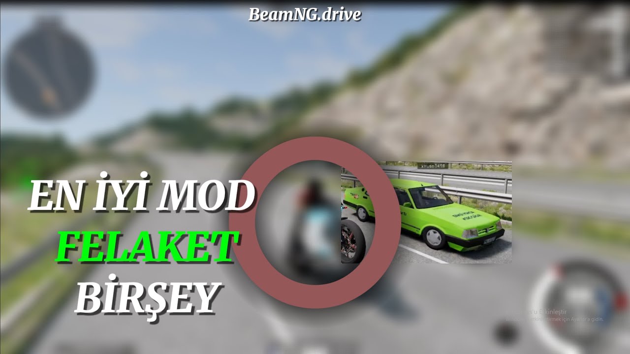 OYUNUN EN İYİ MOTOR MODU EFSANE - BeamNG.drive