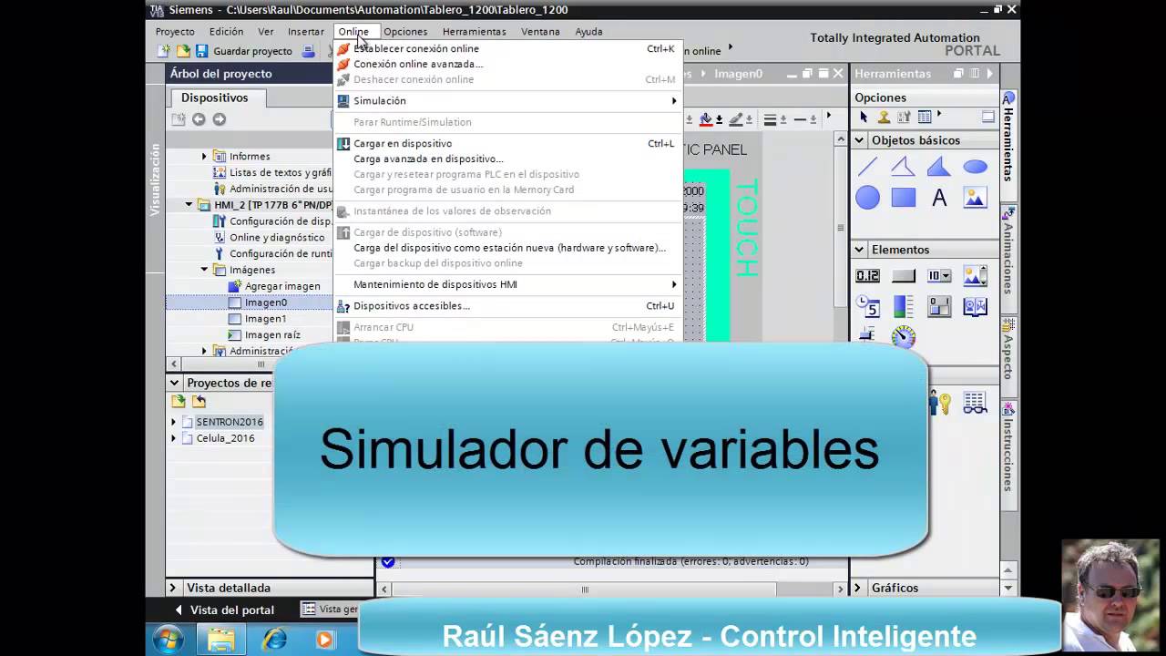 TIA Portal WinCC Flexible Basicos