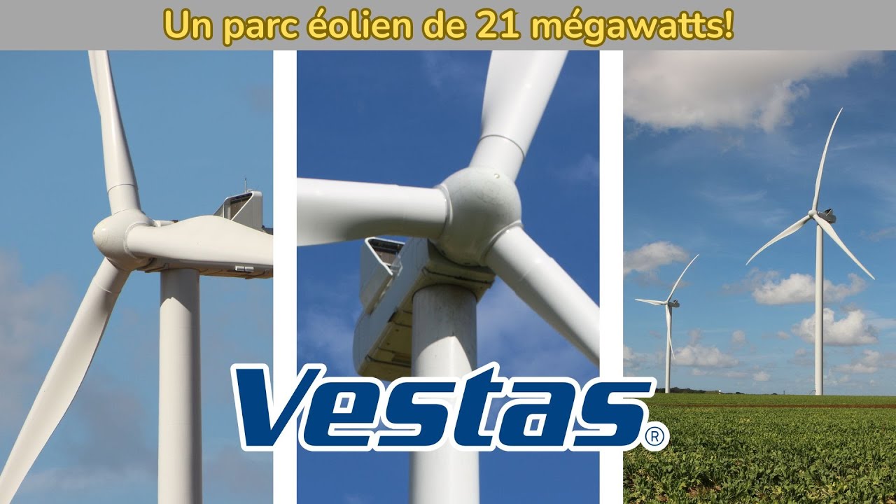 Des &eacute;oliennes Vestas V117 | Helfaut