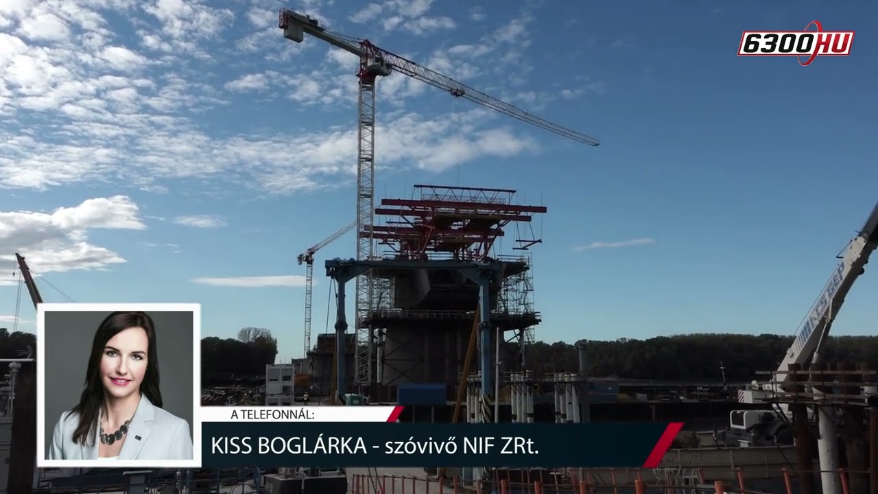 Helyzetjelentés a Kalocsa-Paks Duna-híd építéséről