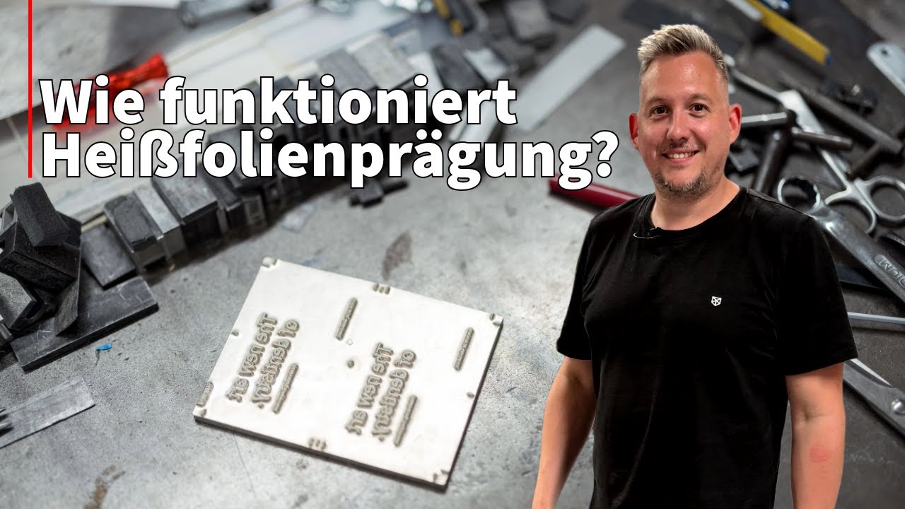 Wie funktioniert Heißfolienprägung?
