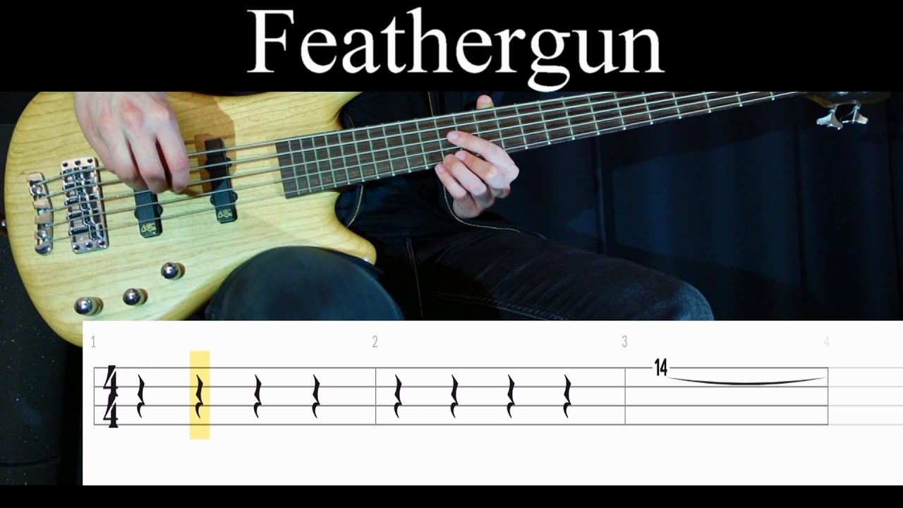 Feathergun In The Garden Of The Sun (Rishloo) - Bass Cover (With Tabs) by Leo D&uuml;zey
