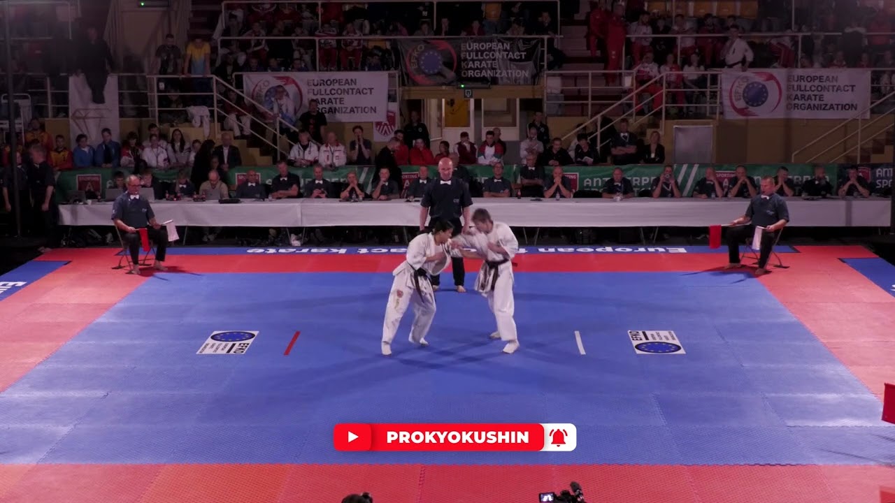 EFKO European Cup, Final -50kg Alona Veresniak (Ukraine, aka) - Smilla Shaoru Søborg (Denmark)