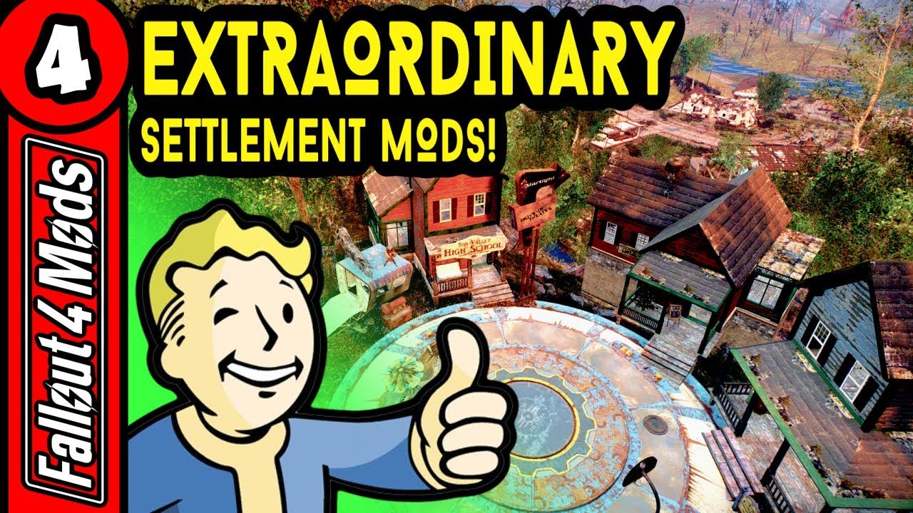 Best Settler & Settlement Construction Mods - Fallout 4 Best Mods 2018 – Part 4