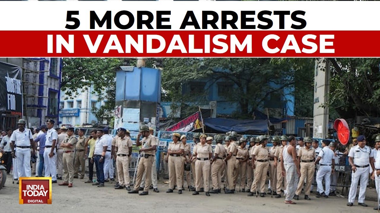 Kolkata Hospital Murder: Five More Arrested In Hospital Vandalism Case, Total Arrests Reach 24