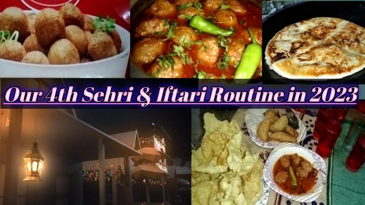 Our 4th Sehri & Iftari Routine in 2023 || Vlog 144 || Sister's vlog