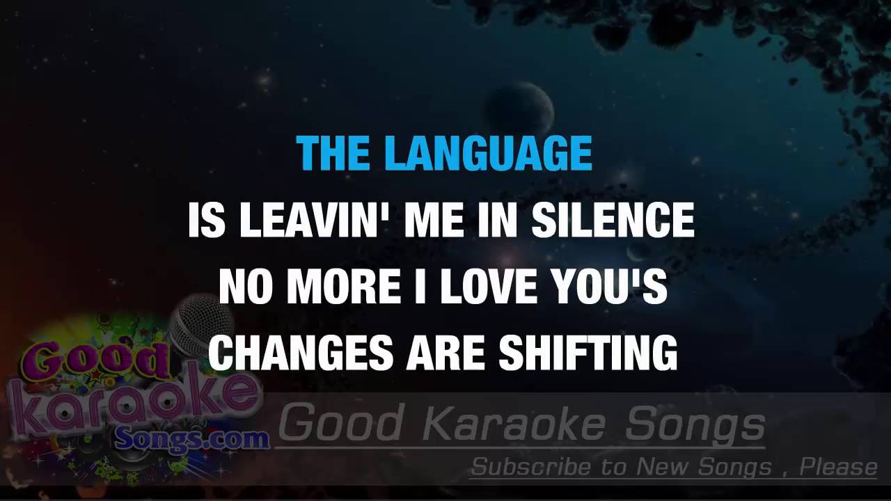 No More I Love You's -  Annie Lennox (Lyrics Karaoke) [ goodkaraokesongs.com ]