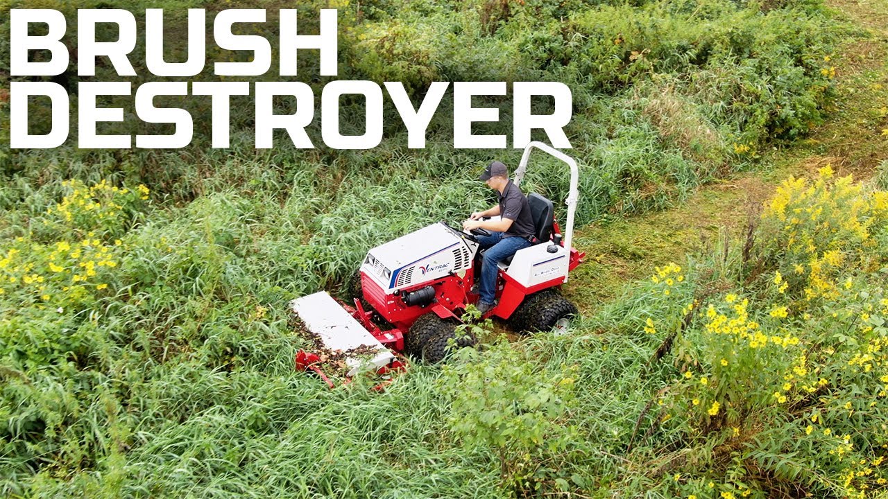Tough Cut Mows Overgrown Brush & Trees