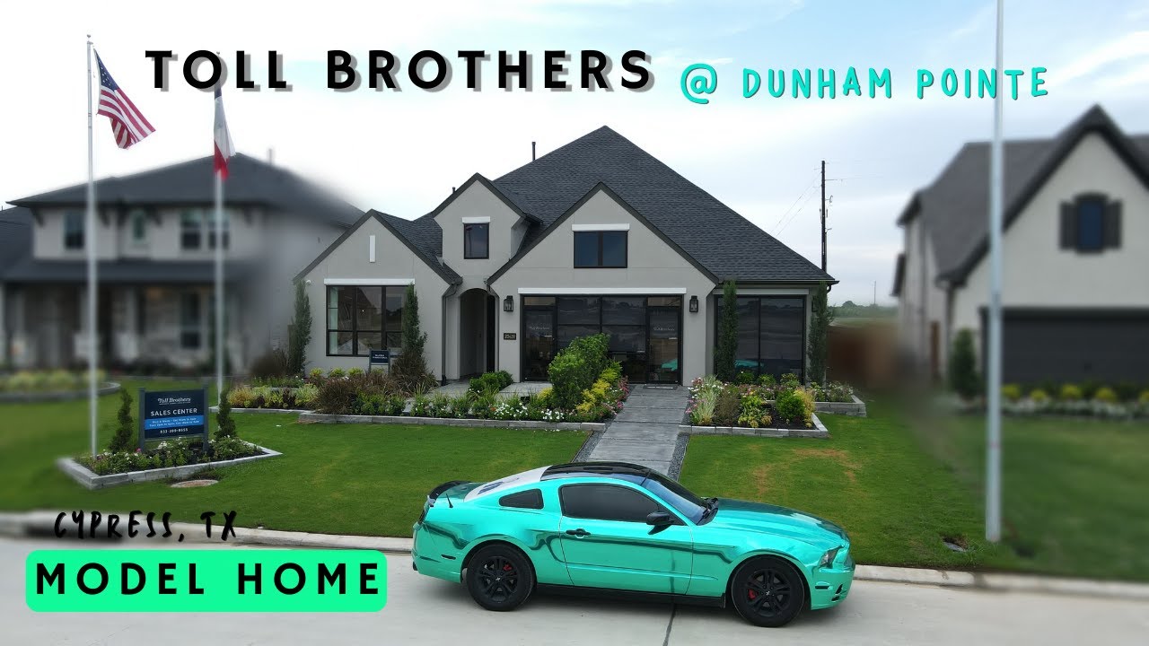 Toll Brothers | Belmore | Dunham Pointe | 3,093 SF | 4 Bed | 3 Car garage | Cypress, Tx | Model Home