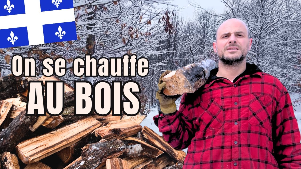 #45 FRANÇAIS AU QUÉBEC : Cet hiver, on se chauffe au bois! 🪵 