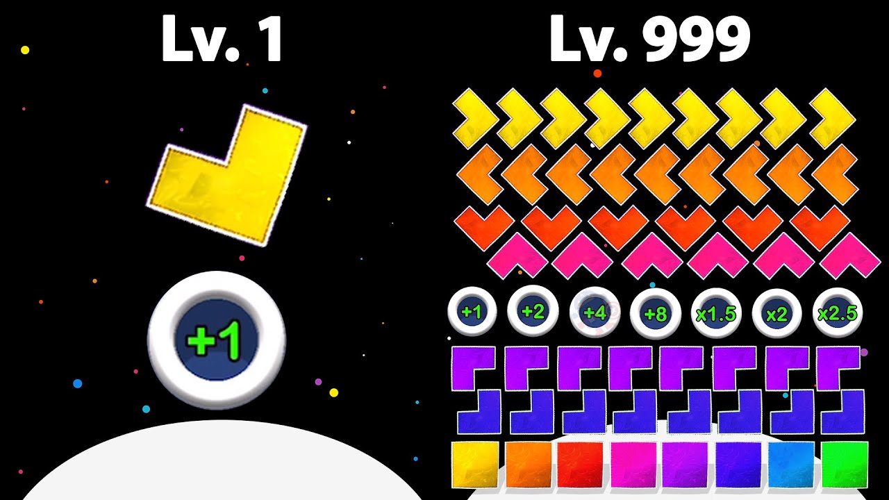 DRAW AND BOUNCE - Idle Clicker Game (Tetris Idle)