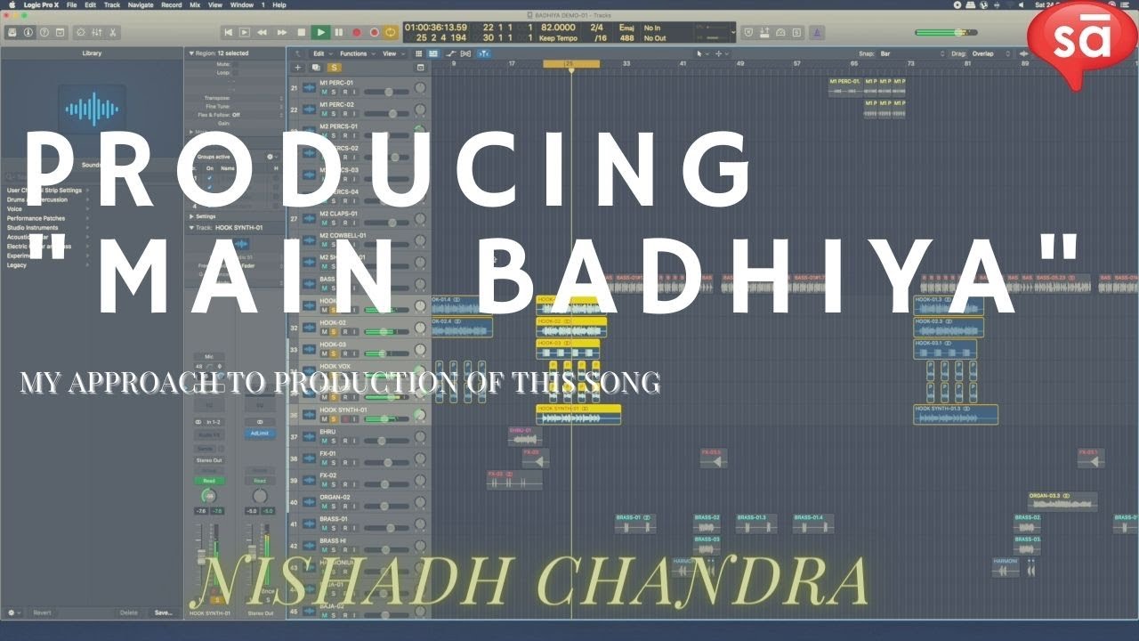 Producing the song Main Badhiya from Sanju - Nishadh Chandra | S11 E20 | tutoREals | SudeepAudio.com
