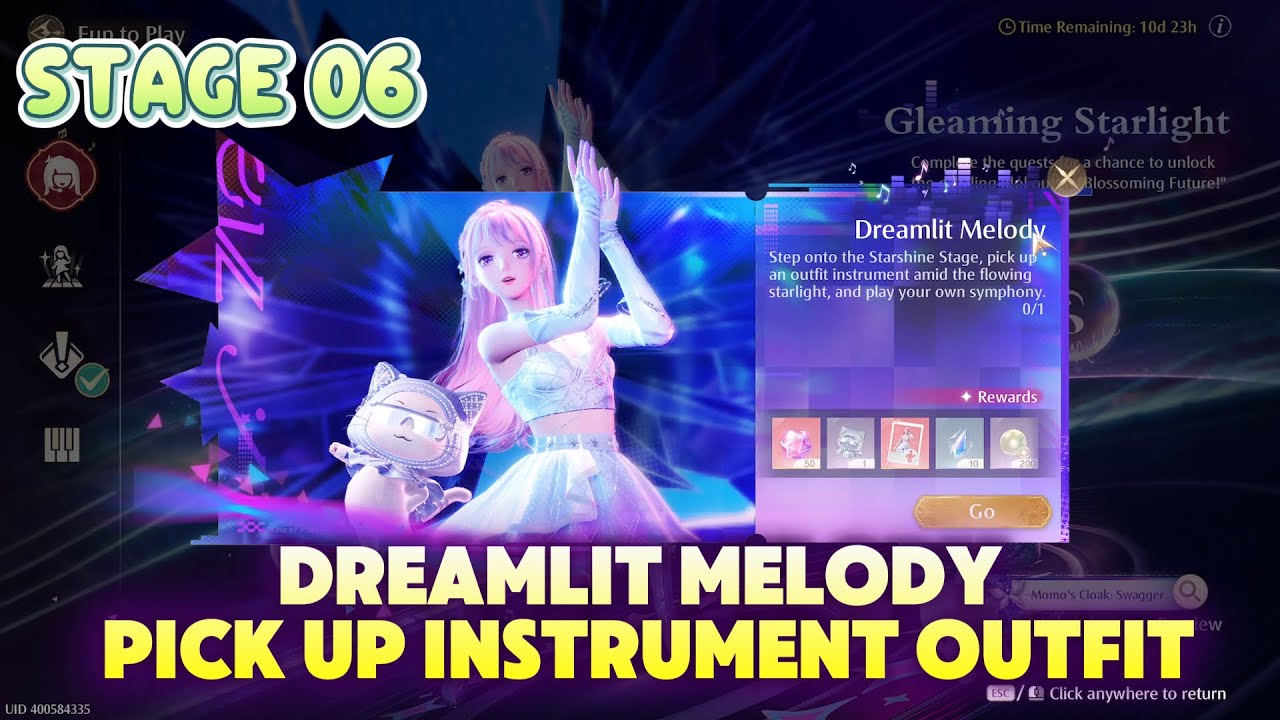 Dreamlit Melody | Gleaming Starlight | Infinity Nikki