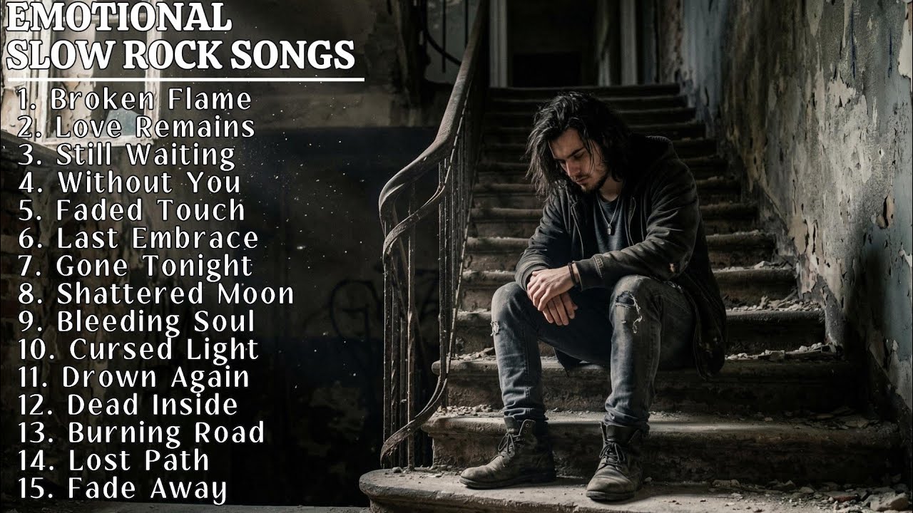 RELEASE YOUR SADNESS WITH SLOW ROCK MUSIC | EMOTIONAL SLOW ROCK SONGS BEST ROCK SONGS