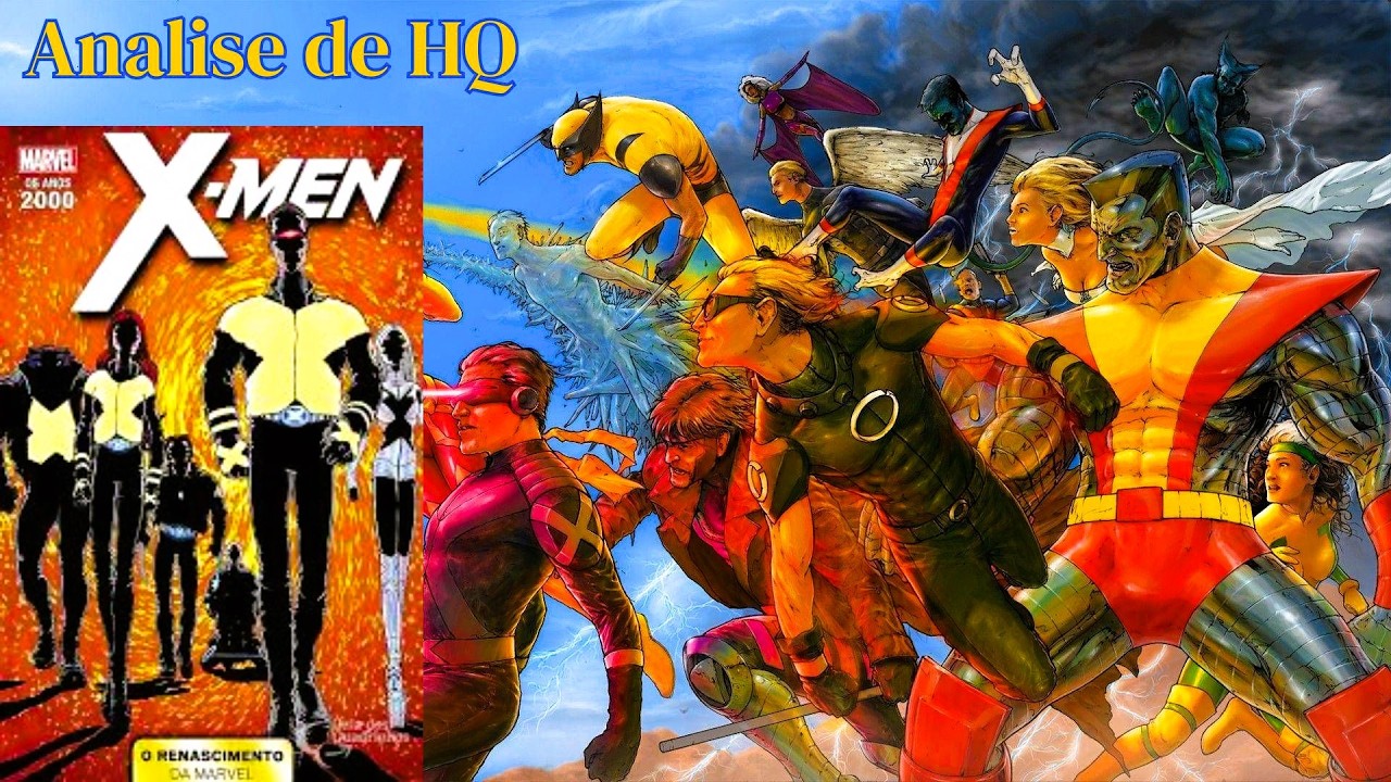 Análise de hqs: renacimento marvel: X Men de grant Morrison