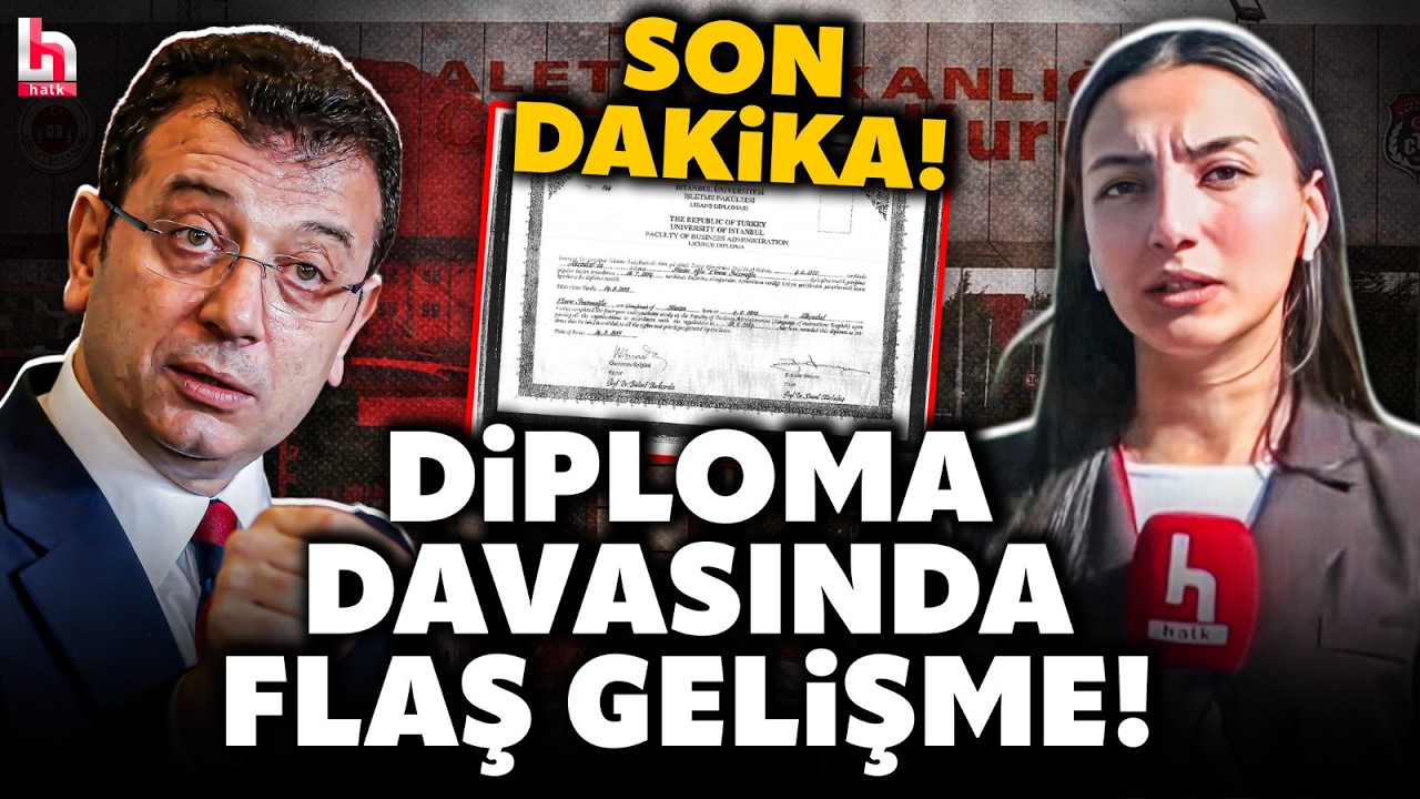 İBB Başkanı Ekrem İmamoğlu'na yönelik açılan 'sahte diploma' davası ile ilgili flaş gelişme!