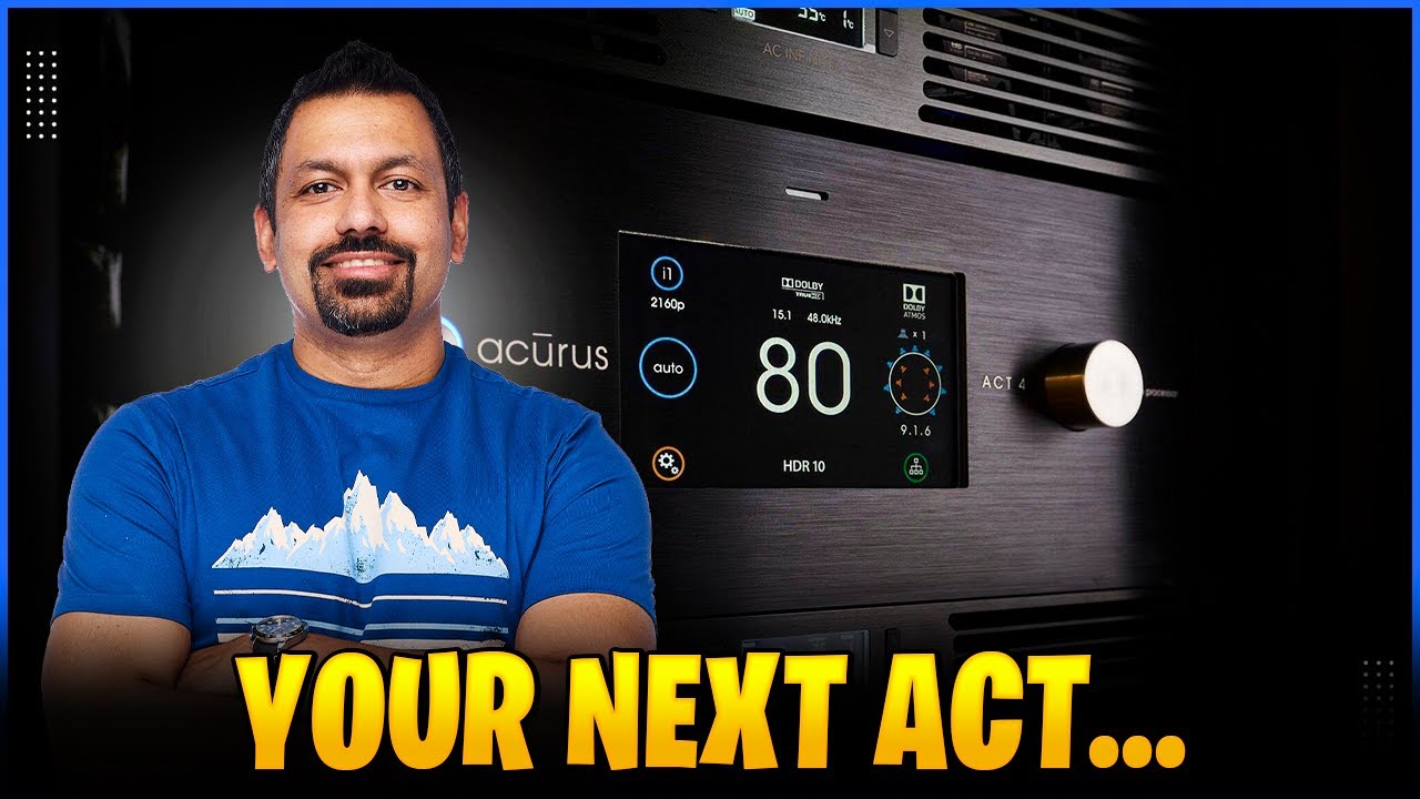 Процессор для домашнего кинотеатра Acurus Act 4. НОВЕЙШЕЕ ИЗМЕНЕНИЕ ИГРЫ, о котором вы даже не по...