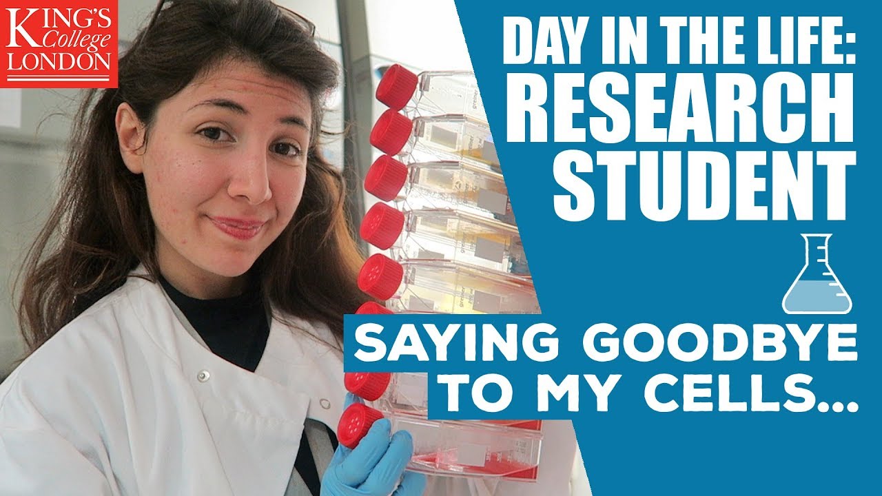 Day in the Life of a Cancer Research Master's Student | King's College London | Atousa Vlogs