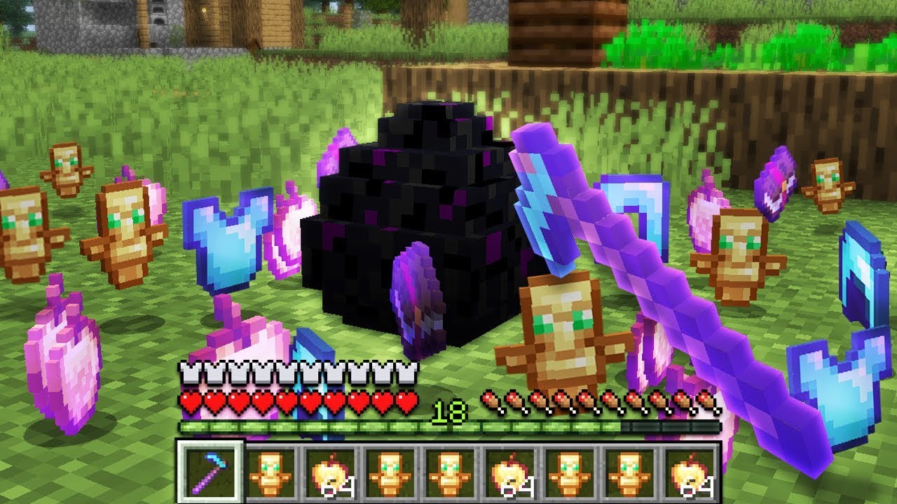 Minecraft UHC but every drop is RANDOM...