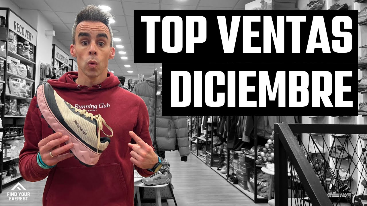 LO MÁS VENDIDO EN DICIEMBRE | TRAIL RUNNING, ASFALTO, ACCESORIOS Y NUTRICIÓN | Find Your Everest