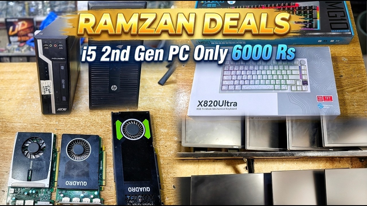Don’t Buy Computer Parts Before Watching This! ⚠️ i5 2nd Gen PC Only 6000 Rs | Ramzan Deals