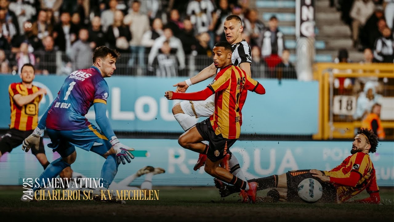 S24/25 - Speeldag 29 - Charleroi SC - KV Mechelen