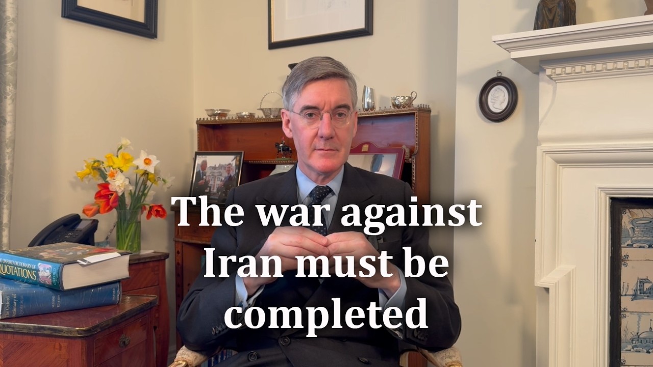 Once started, the war against Iran must be completed