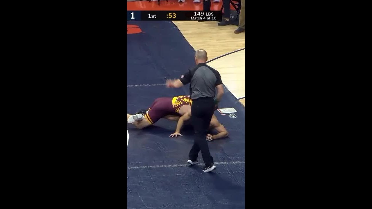 Top Takedowns from Jake HARRIER vs. Drew ROBERTS | Big Ten Wrestling