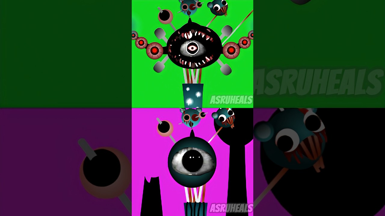 Incredibox Sprunki Phase 16 kontra Sprunki Phase 16, ale ewolucja