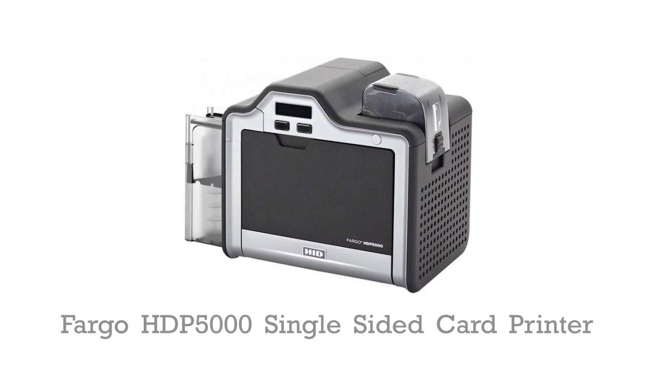 Fargo HDP5000 Single Sided Card Printer