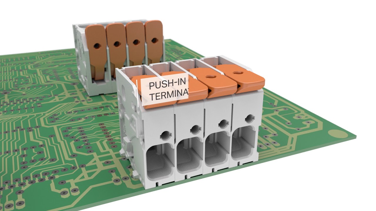 Wago PCB Terminal Blocks for Power Electronics