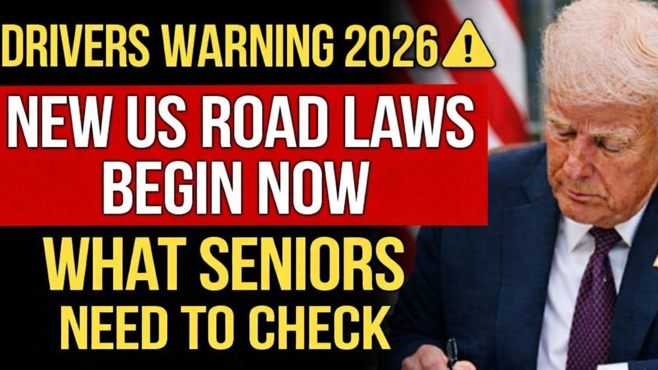 Drivers Warning 2026 ⚠️ | New US Road Laws Begin Now | What Seniors Need to Check